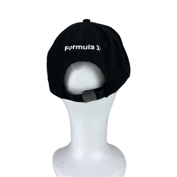 Formula 1 F1 Grand Prix Logo Baseball Cap Black Cap with Red Logo - Picture 6 of 15